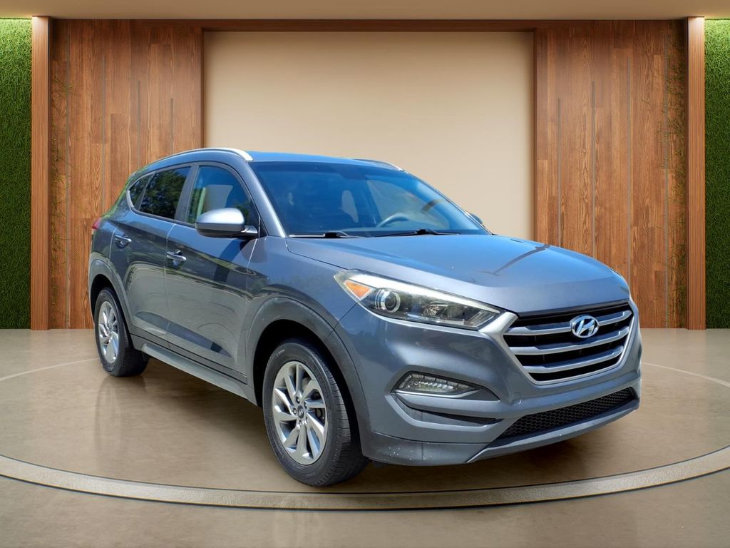 Coliseum Gray 2017 Hyundai Tucson SUV / Crossover All-Wheel Drive 6-Speed Automatic