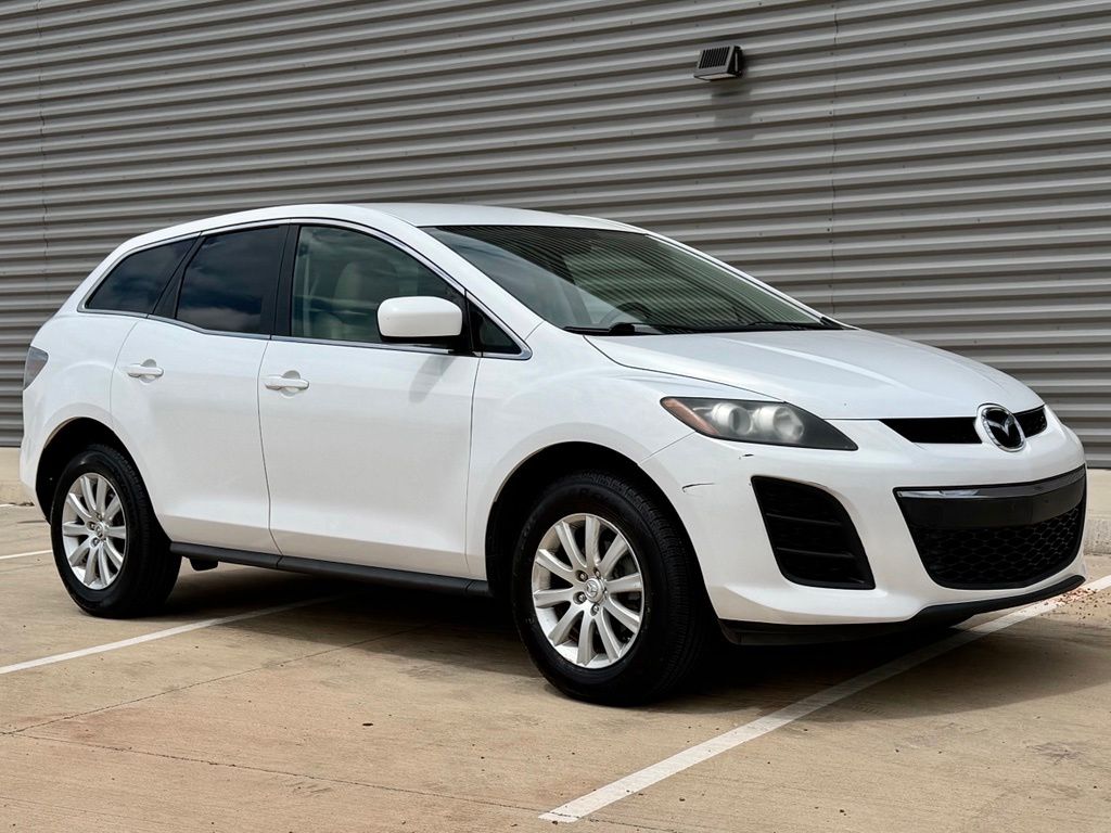 Crystal White Pearl Mica 2011 Mazda CX-7 i SV SUV / Crossover Front-Wheel Drive 5-Speed Automatic