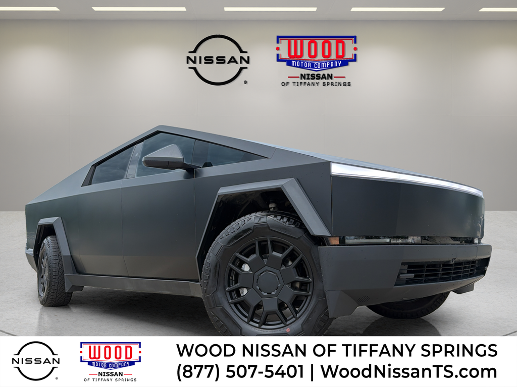 Black 2024 Tesla Cybertruck Pickup Truck All-Wheel Drive 1-Speed Automatic