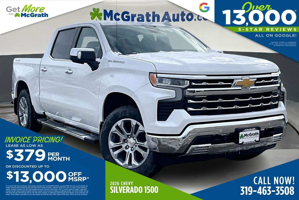 2026 Chevrolet Silverado 1500 LTZ Crew Cab 4WD