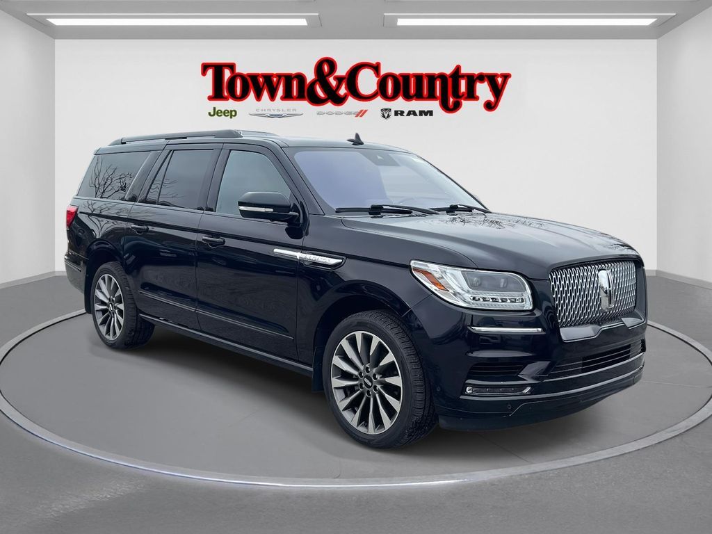 Black 2020 Lincoln Navigator SUV / Crossover Four-Wheel Drive Automatic