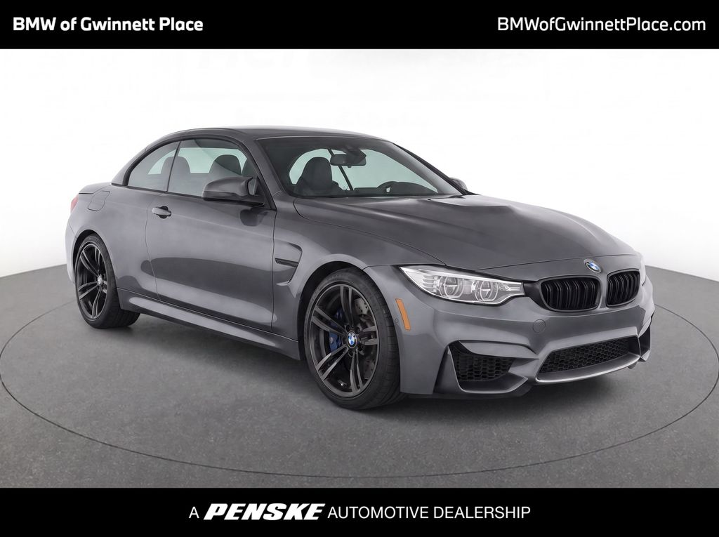 Gray (Mineral Grey Metallic) 2016 BMW M4 Convertible Rear-Wheel Drive 6-Speed Manual