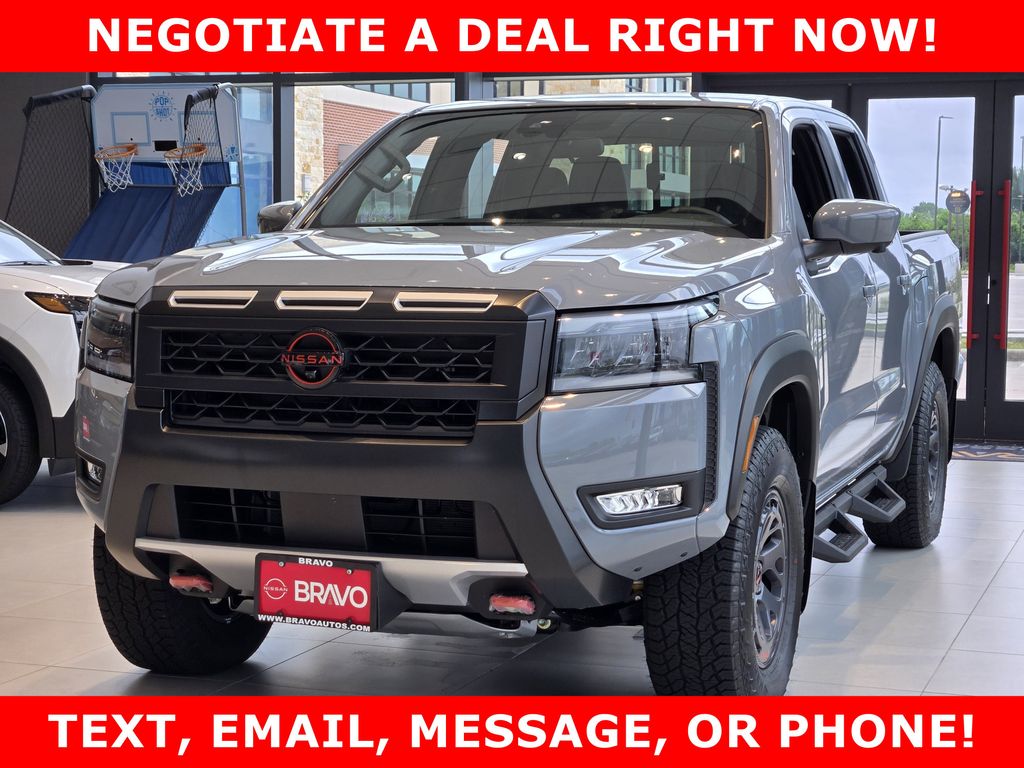 2026 Nissan Frontier PRO-4X Gray at South Houston Nissan