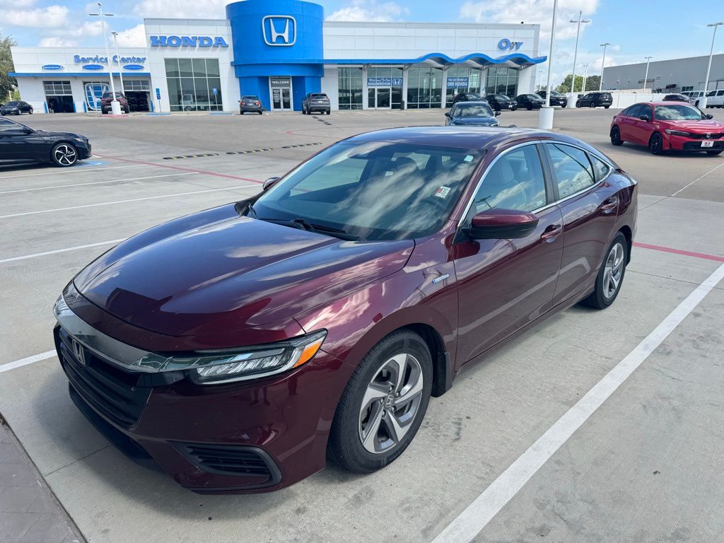 Red 2020 Honda Insight EX Sedan FWD Sedan Front-Wheel Drive Continuously Variable Transmission