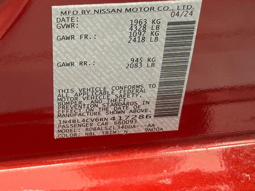 Used 2024 Scarlet Ember Nissan 2.5 SR image 44