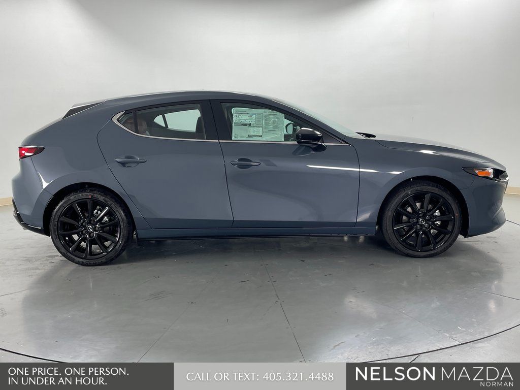 New Polymetal Gray Metallic 2026 Mazda MAZDA3 2.5 S Carbon Edition