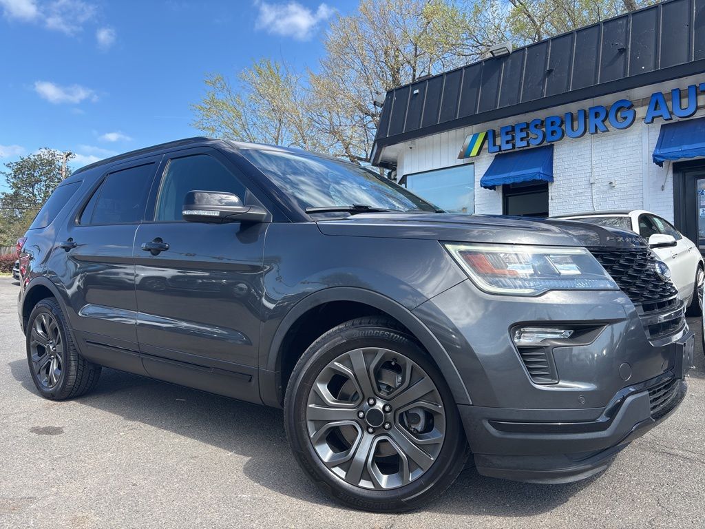 Gray (Magnetic) 2018 Ford Explorer Sport AWD SUV / Crossover All-Wheel Drive 6-Speed Automatic
