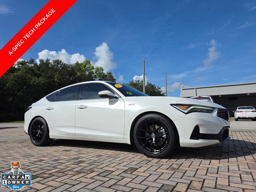2024 Acura Integra Blanco (Platinum White Pearl) Hatchback Tracción delantera Transmisión variable continua