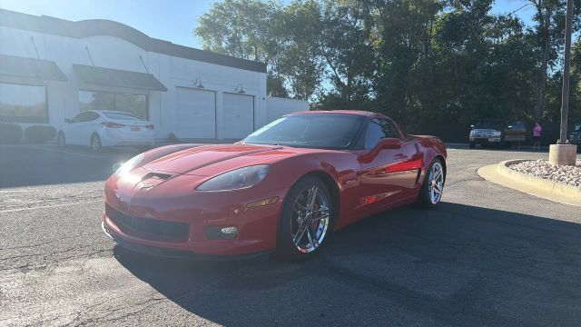 Victory Red 2008 Chevrolet Corvette Z06 Coupe RWD Coupe Rear-Wheel Drive 6-Speed Manual
