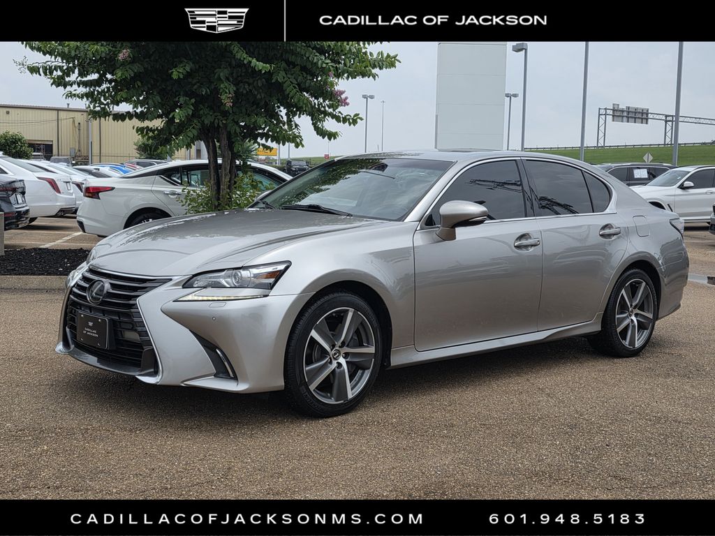 Silver 2019 Lexus GS Sedan All-Wheel Drive 6-Speed Automatic