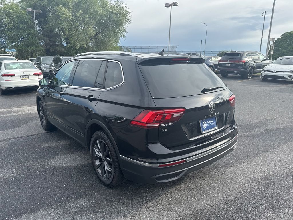 2022 Volkswagen Tiguan 2.0T SE Black at Sutliff Volkswagen