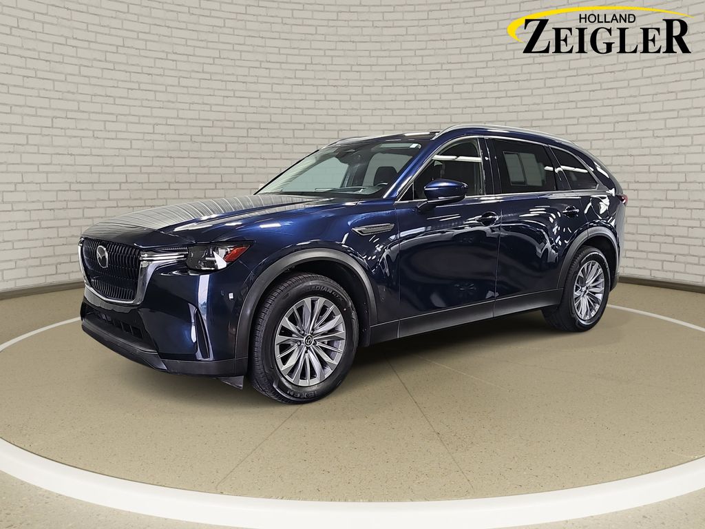 Deep Crystal Blue Mica 2024 Mazda CX-90 SUV / Crossover All-Wheel Drive 8-Speed Automatic
