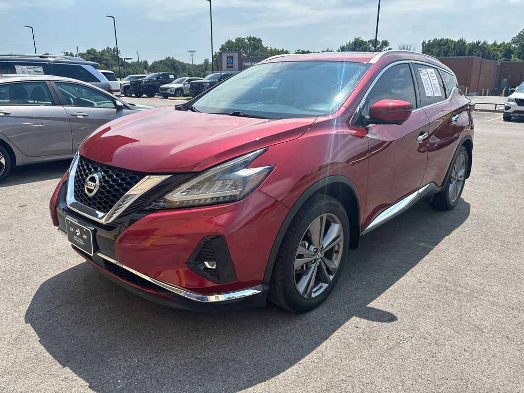 Cayenne Red Metallic 2020 Nissan Murano SUV / Crossover Front-Wheel Drive Continuously Variable Transmission