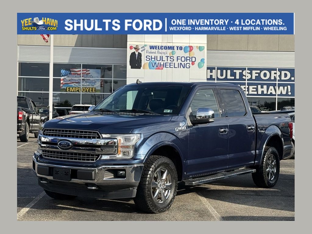Blue Jeans Metallic 2020 Ford F-150 Pickup Truck Four-Wheel Drive Automatic