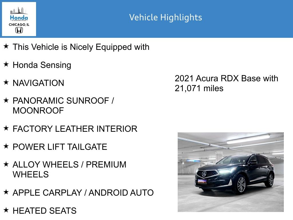 2021 Acura RDX Technology Package 7