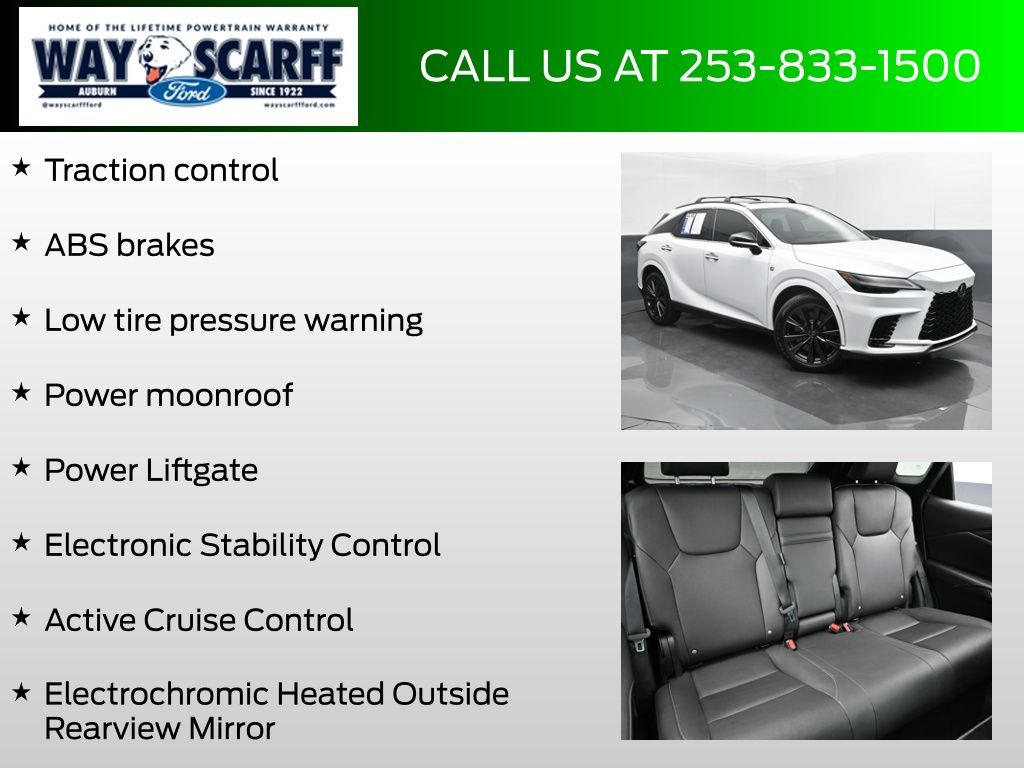 2024 Lexus RX 350 F SPORT Handling