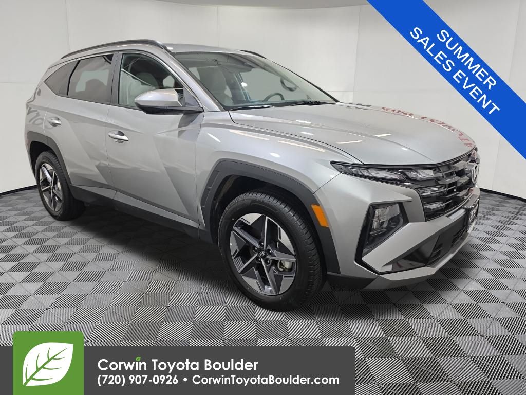 Shimmering Silver 2026 Hyundai Tucson SUV / Crossover All-Wheel Drive 8-Speed Automatic