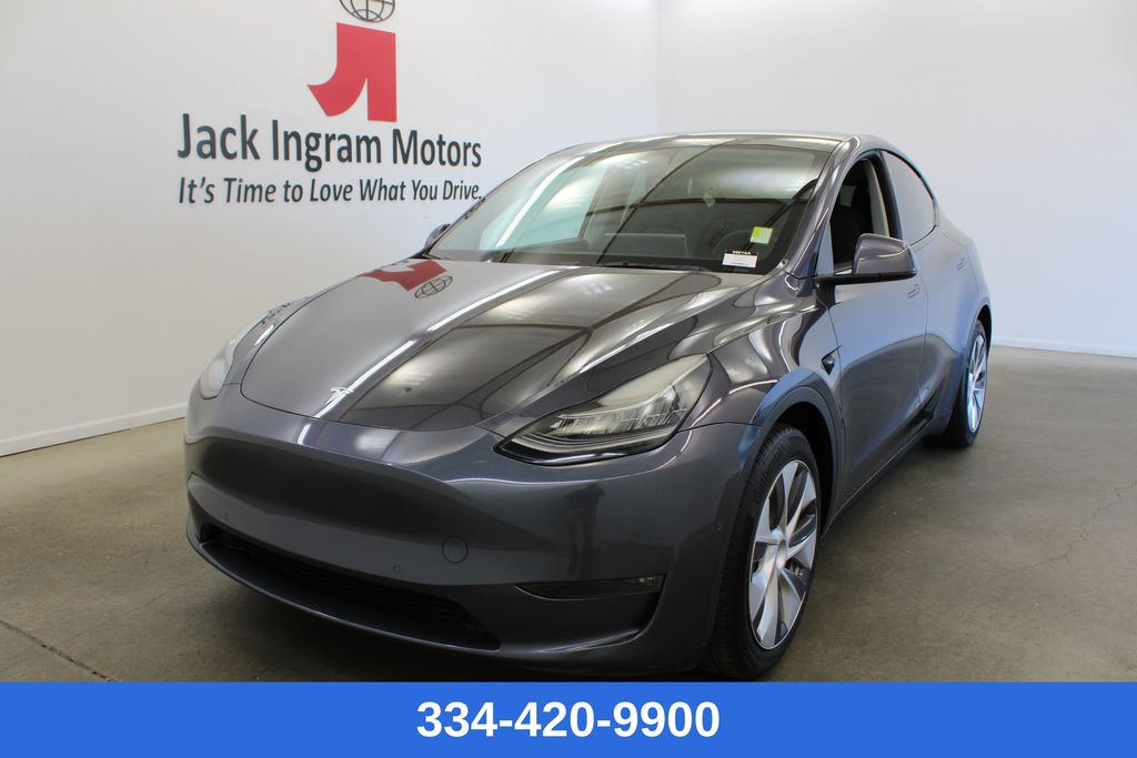 Midnight Silver Metallic 2022 Tesla Model Y Long Range AWD SUV / Crossover All-Wheel Drive 1-Speed Automatic