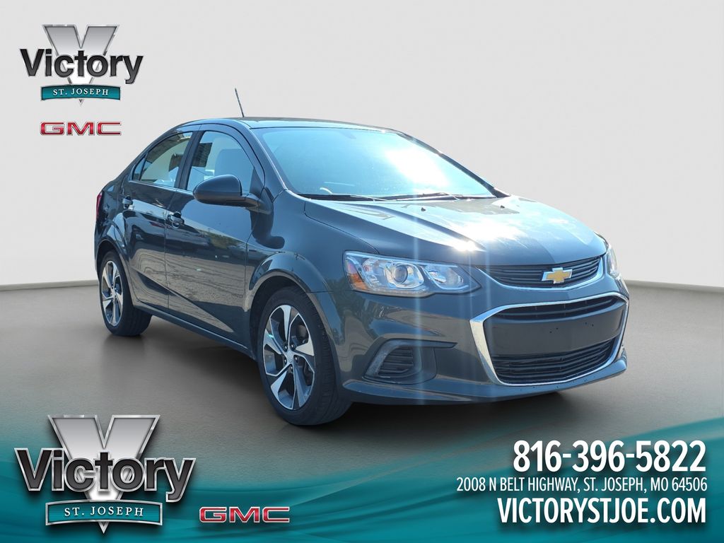 Nightfall Gray Metallic 2019 Chevrolet Sonic Sedan Front-Wheel Drive 6-Speed Automatic