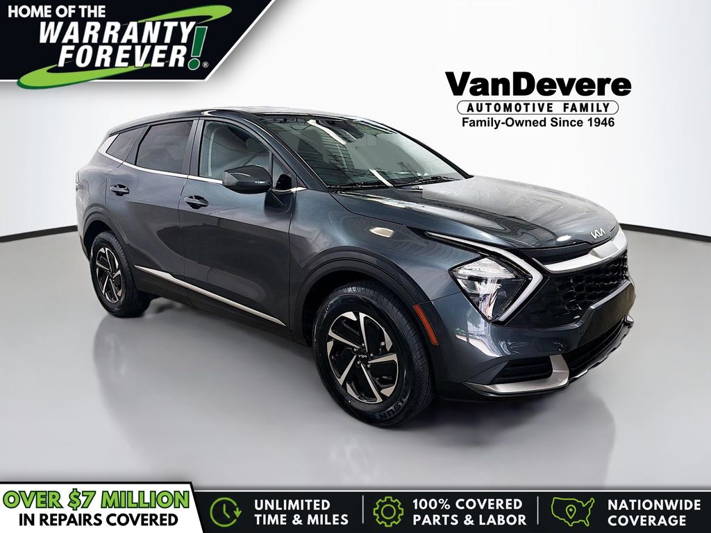 Gravity Gray 2023 Kia Sportage Hybrid SUV / Crossover All-Wheel Drive 6-Speed Automatic