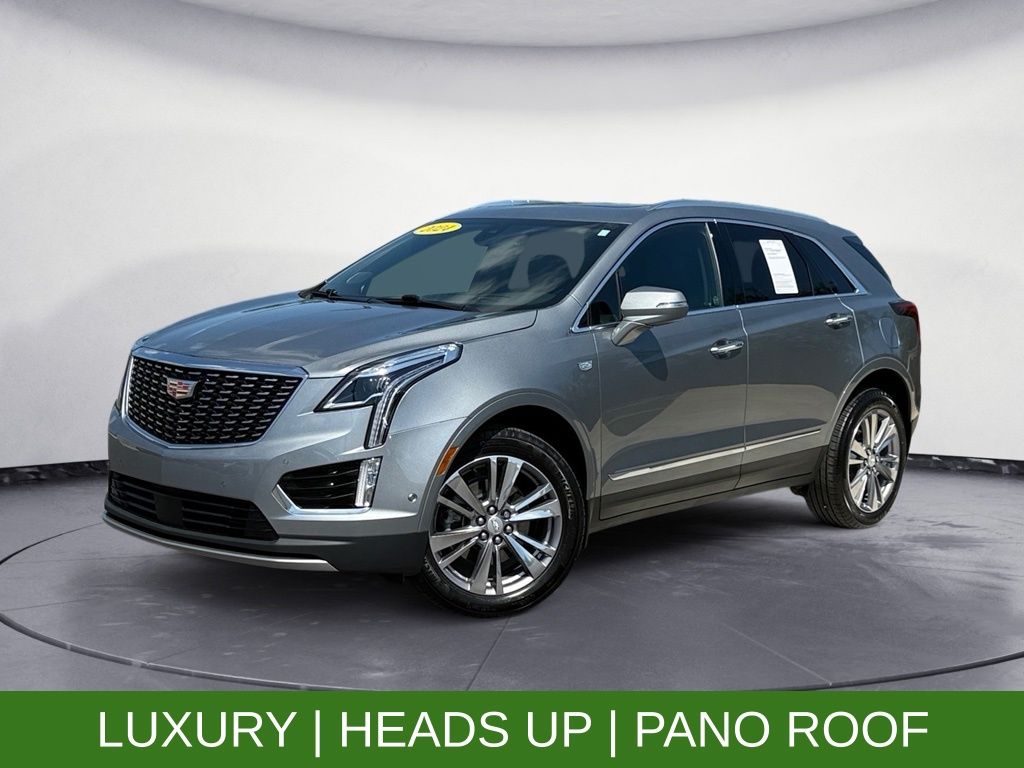 Argent Silver Metallic 2024 Cadillac XT5 Premium Luxury FWD SUV / Crossover Front-Wheel Drive 9-Speed Automatic