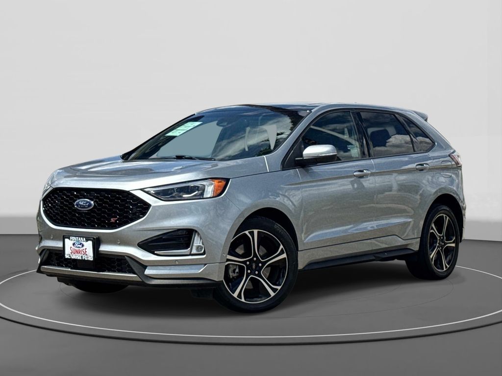 Silver Metallic 2020 Ford Edge ST AWD SUV / Crossover All-Wheel Drive 8-Speed Automatic
