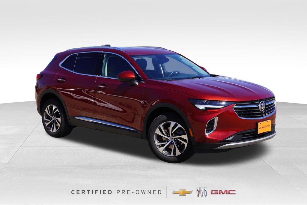 Cinnabar Metallic 2023 Buick Envision Essence FWD SUV / Crossover Front-Wheel Drive 9-Speed Automatic