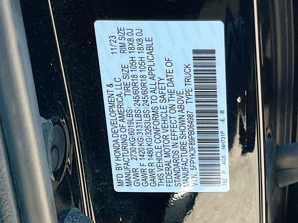 2023 Honda Ridgeline Black Edition Black at North Houston Mitsubishi