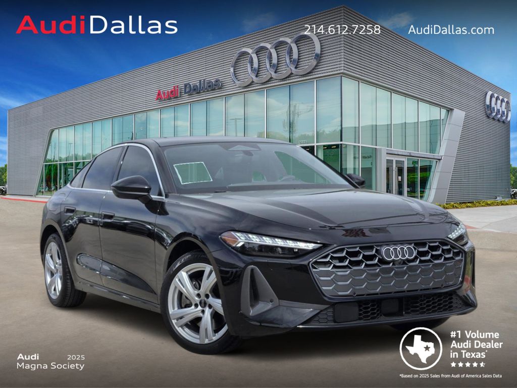Mythos Black Metallic 2025 Audi A5 Sedan All-Wheel Drive 7-Speed Automatic