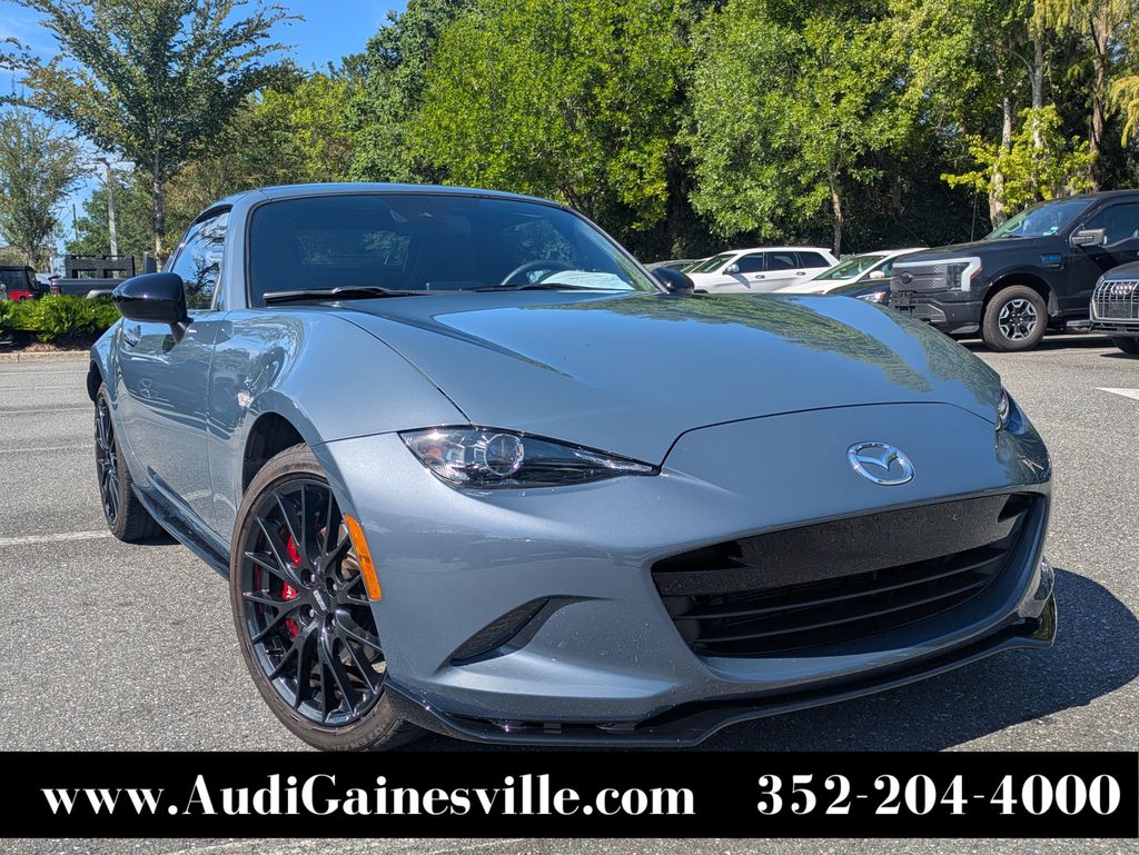 Polymetal Gray Metallic 2022 Mazda MX-5 Miata Convertible Rear-Wheel Drive 6-Speed Manual