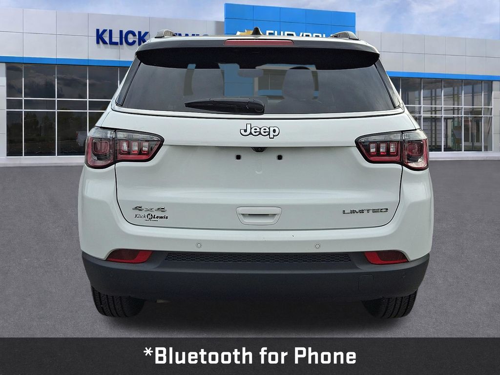2025 Jeep Compass Limited White at Bob Ruth Ford