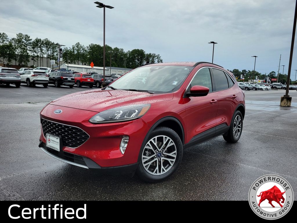 Rapid Red Metallic Tinted Clearcoat 2020 Ford Escape SUV / Crossover All-Wheel Drive 8-Speed Automatic