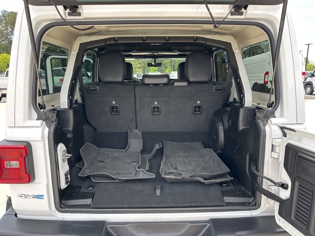 2022 Bright White Clearcoat Jeep Wrangler 4xe 4X4 SUV