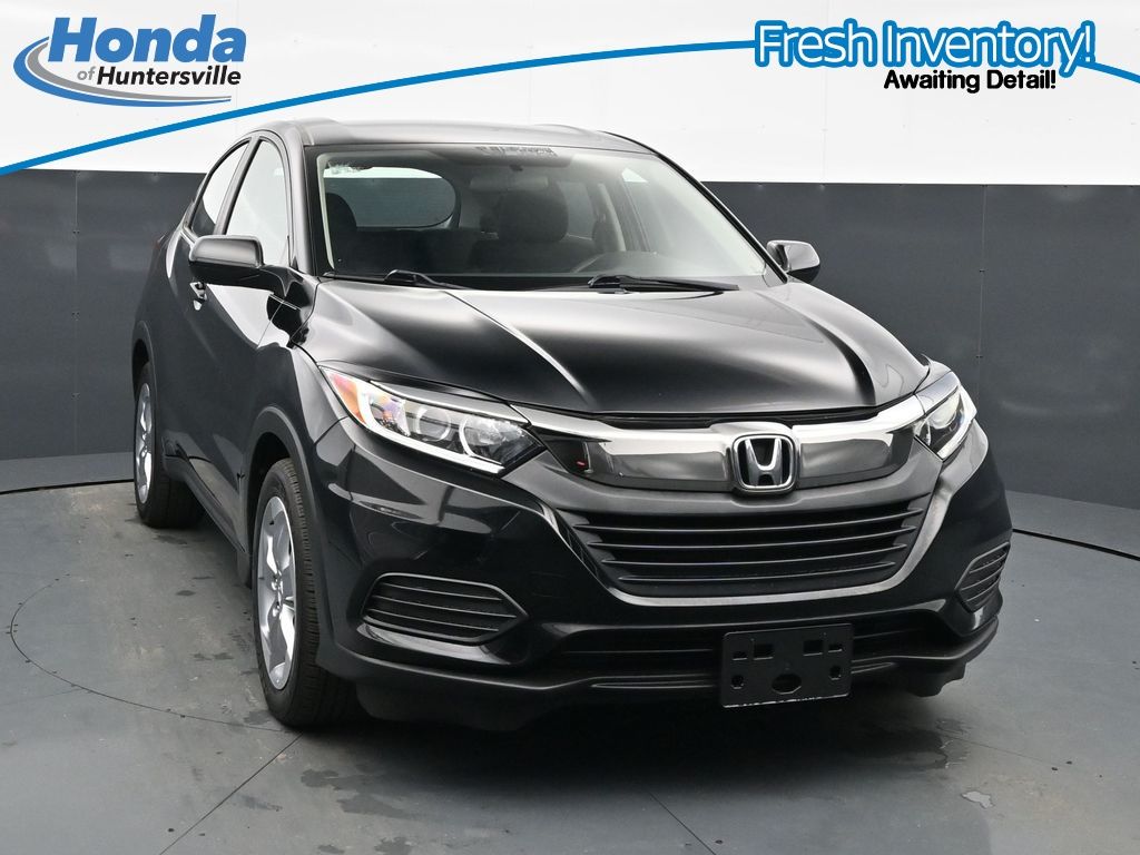 Crystal Black Pearl 2021 Honda HR-V SUV / Crossover Front-Wheel Drive Continuously Variable Transmission