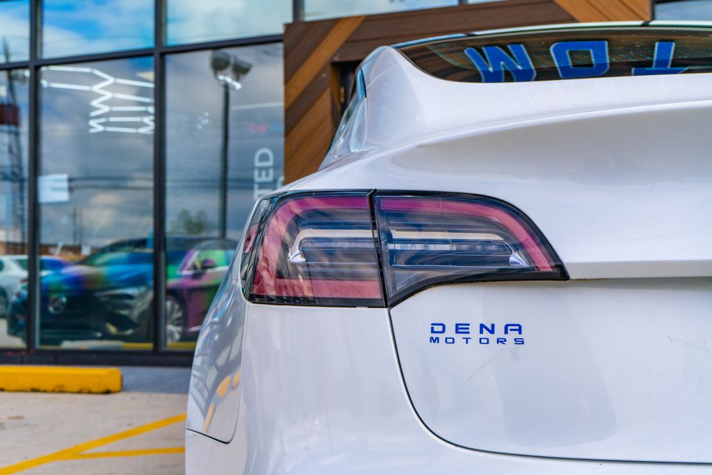 2020 Tesla Model 3 Standard Range Plus White at Genesis of Spring