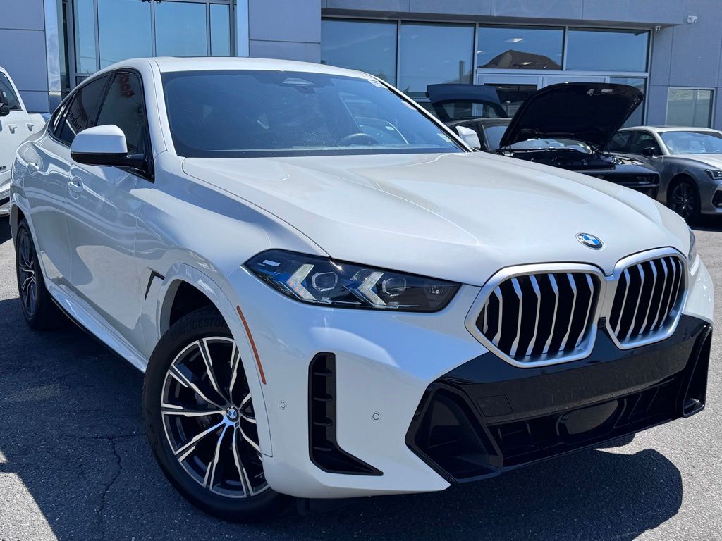 White Metallic 2026 BMW X6 xDrive40i SUV / Crossover All-Wheel Drive 8-Speed Automatic