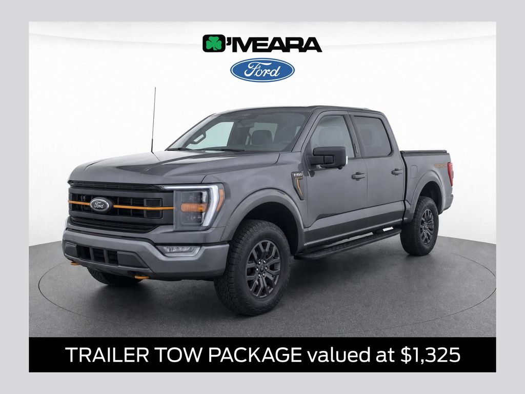 Gray Metallic 2023 Ford F-150 Pickup Truck Four-Wheel Drive Automatic