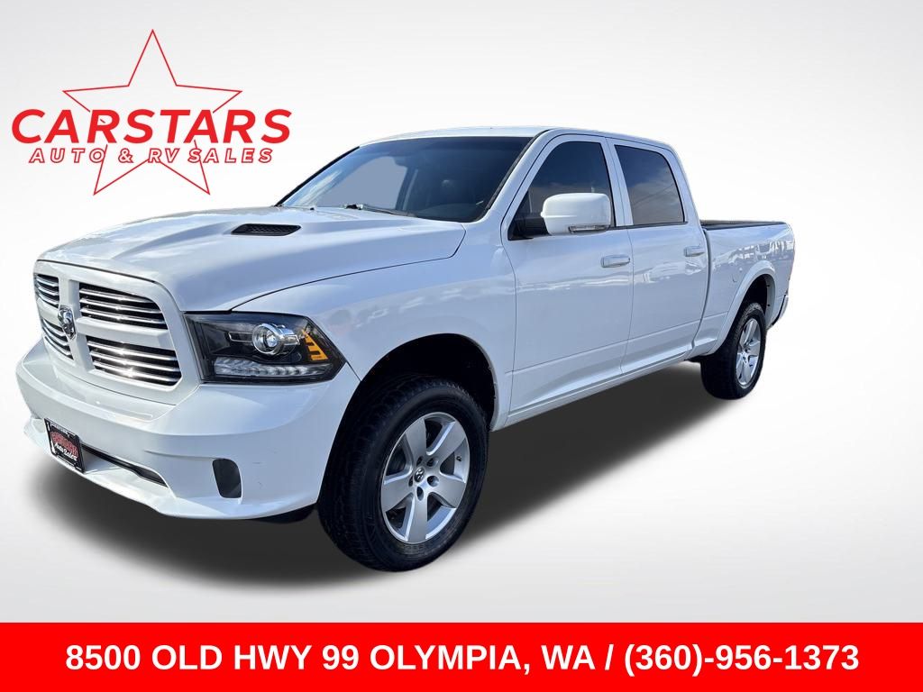 2014 Bright White Clearcoat Ram 1500 Sport 4X4 Truck
