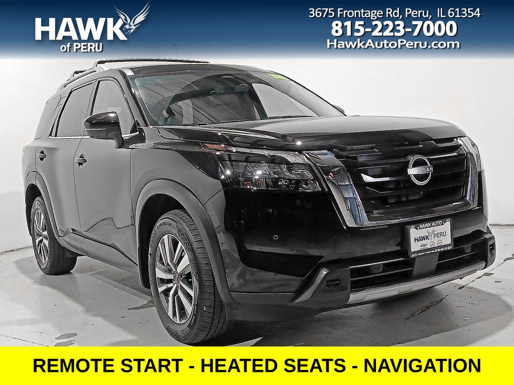 Super Black 2025 Nissan Pathfinder SL 4WD SUV / Crossover All-Wheel Drive 9-Speed Automatic