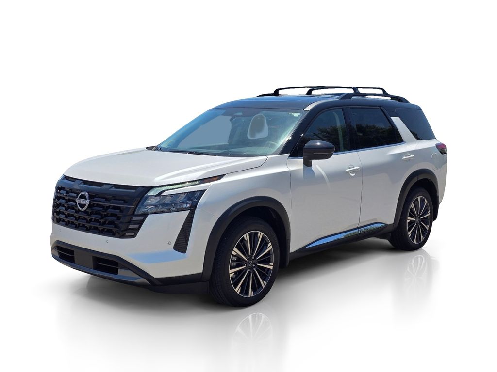 Everest White Pearl/Black 2026 Nissan Pathfinder SUV / Crossover Front-Wheel Drive 9-Speed Automatic
