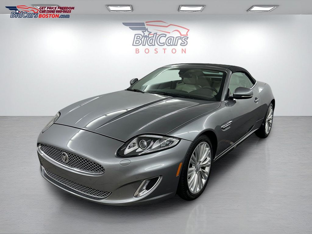 Gray 2012 Jaguar XK-Series Convertible Rear-Wheel Drive 6-Speed Automatic Overdrive