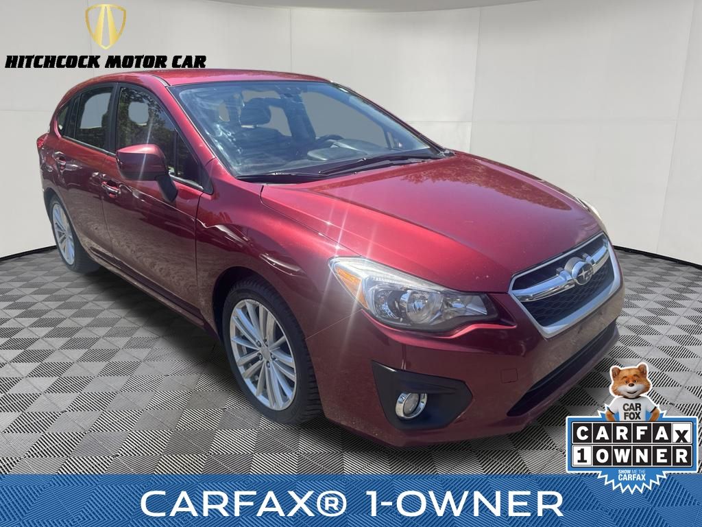 Venetian Red Pearl 2014 Subaru Impreza Hatchback All-Wheel Drive Continuously Variable Transmission