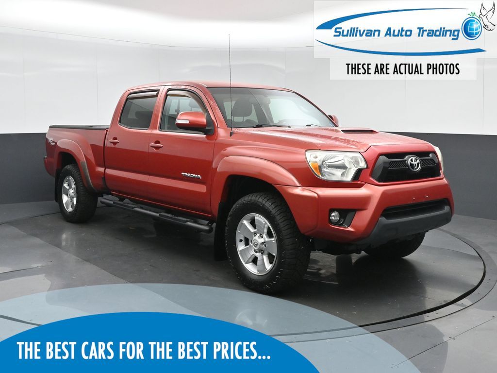 Barcelona Red Metallic 2012 Toyota Tacoma Pickup Truck 4X2 5-Speed Automatic Overdrive