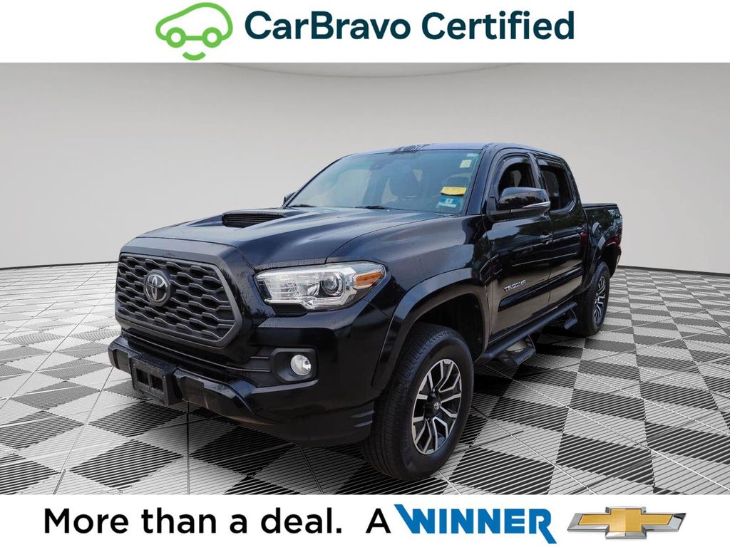 Midnight Black Metallic 2020 Toyota Tacoma Pickup Truck Four-Wheel Drive 6-Speed Automatic