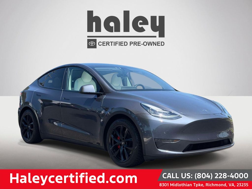 Midnight Silver Metallic 2020 Tesla Model Y Performance AWD SUV / Crossover All-Wheel Drive 1-Speed Automatic