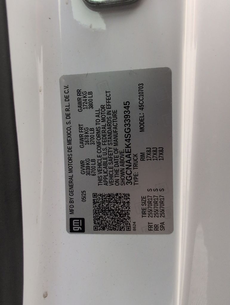 Used 2025 White Chevrolet WT image 41