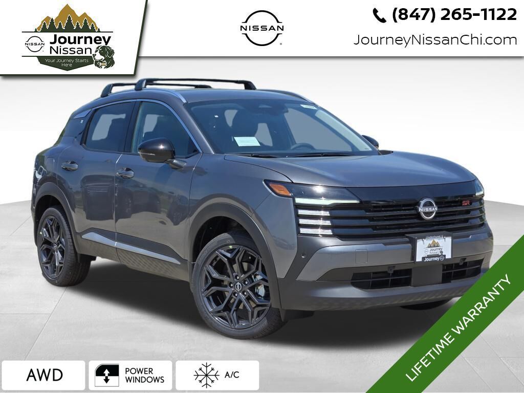 Gray (Gun Metallic) 2026 Nissan Kicks SUV / Crossover All-Wheel Drive Continuously Variable Transmission