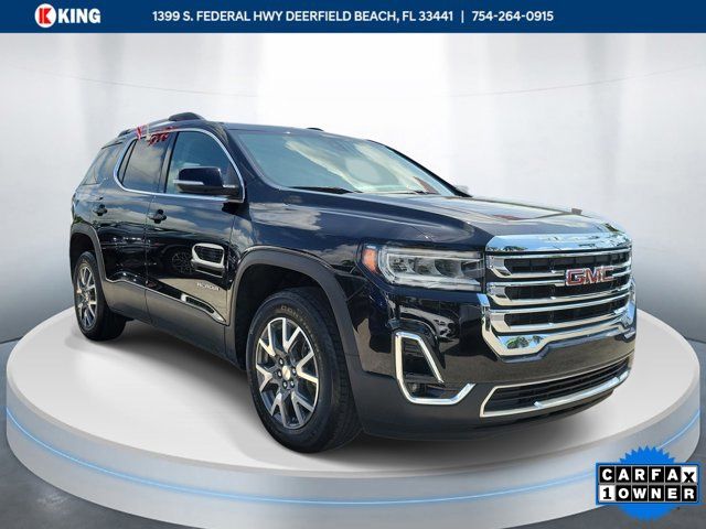 Black (Ebony Twilight Metallic) 2023 GMC Acadia SUV / Crossover Front-Wheel Drive 9-Speed Automatic