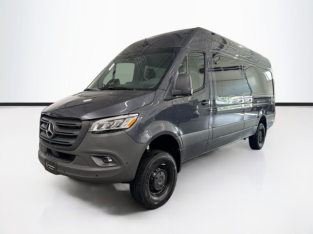Gray 2026 Mercedes-Benz Sprinter Van All-Wheel Drive 9-Speed Automatic