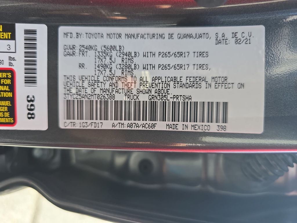 Used 2021 Toyota Tacoma Truck